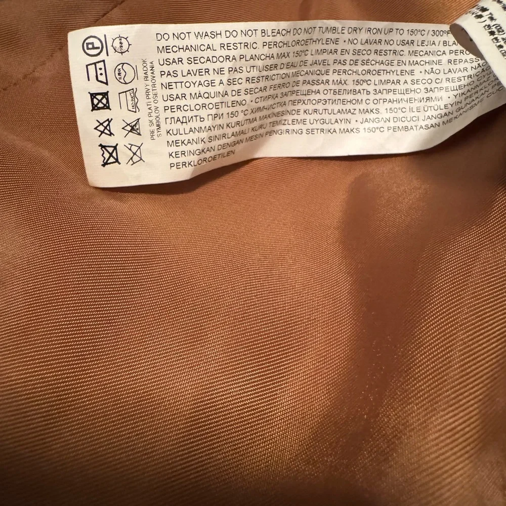 Mango wool blend Tan Blazer - Picture 9 of 9